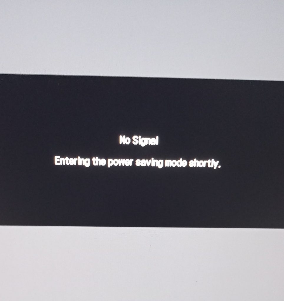 Mengatasi Komputer No Signal di Monitor msi logo