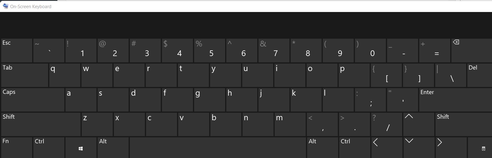 on screen keybaord otakdewasa 1 - 6 Cara Mengatasi Laptop Tidak Bisa Untuk Ngetik