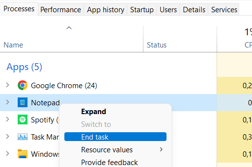 Cara Mudah Menutup Aplikasi Yang Error dan Tidak Bisa Ditutup (Close/Exit)