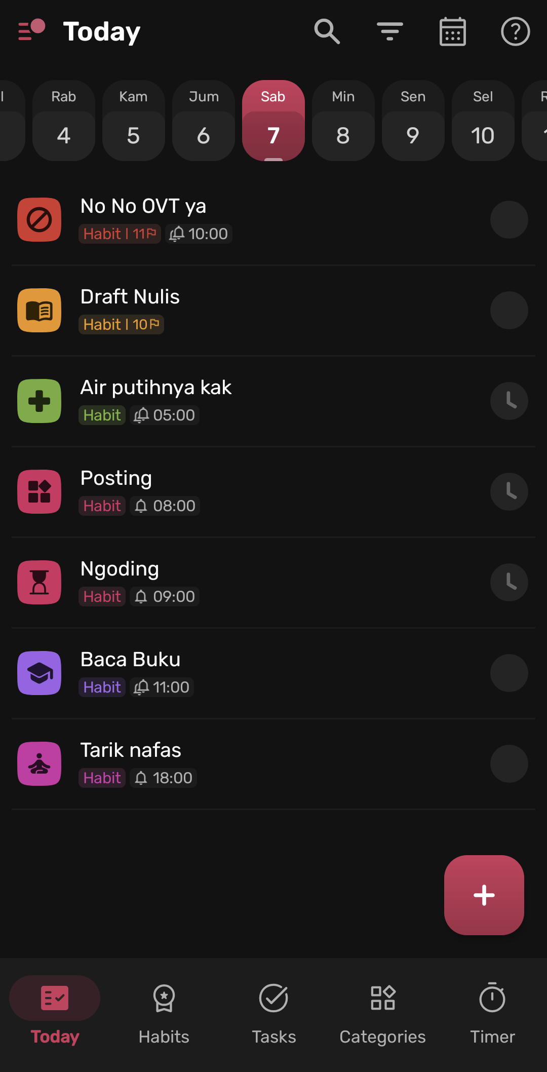 Screenshot 20260207 095050 - Aplikasi Keren "HabitNow" Buat Catat Kebiaaan Harian Kamu dengan Notifikasi Rutin